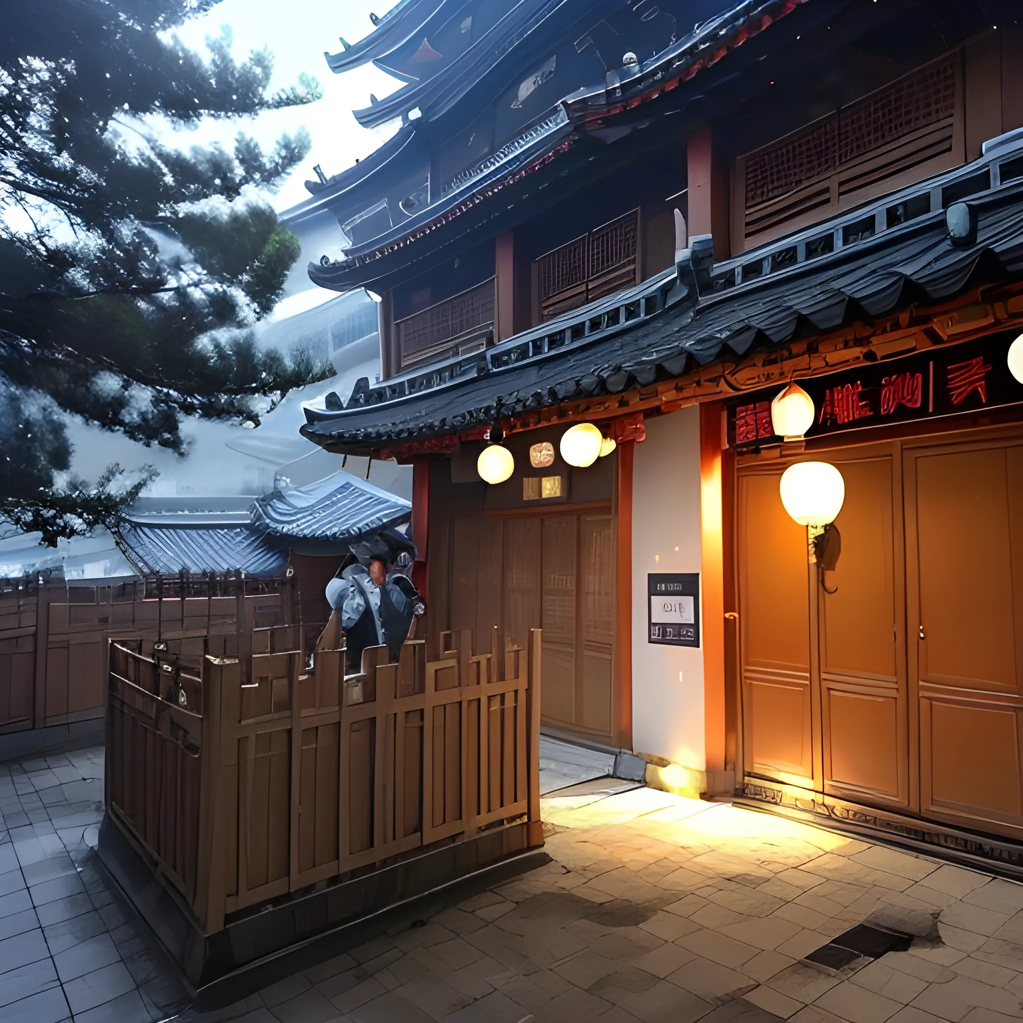 屏幕截图，代码编辑器里打开一个古旧文件，满是拼音命名的变量和手写中文注释